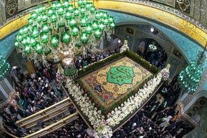 The Story behind Peacock Feathers in Imam Reza Shrine Rituals
