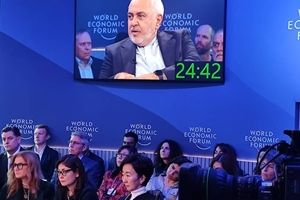 Zarif’s interview at Davos breaks summit audience record